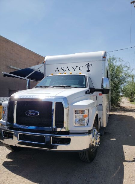 Asavet Charities mobile unit